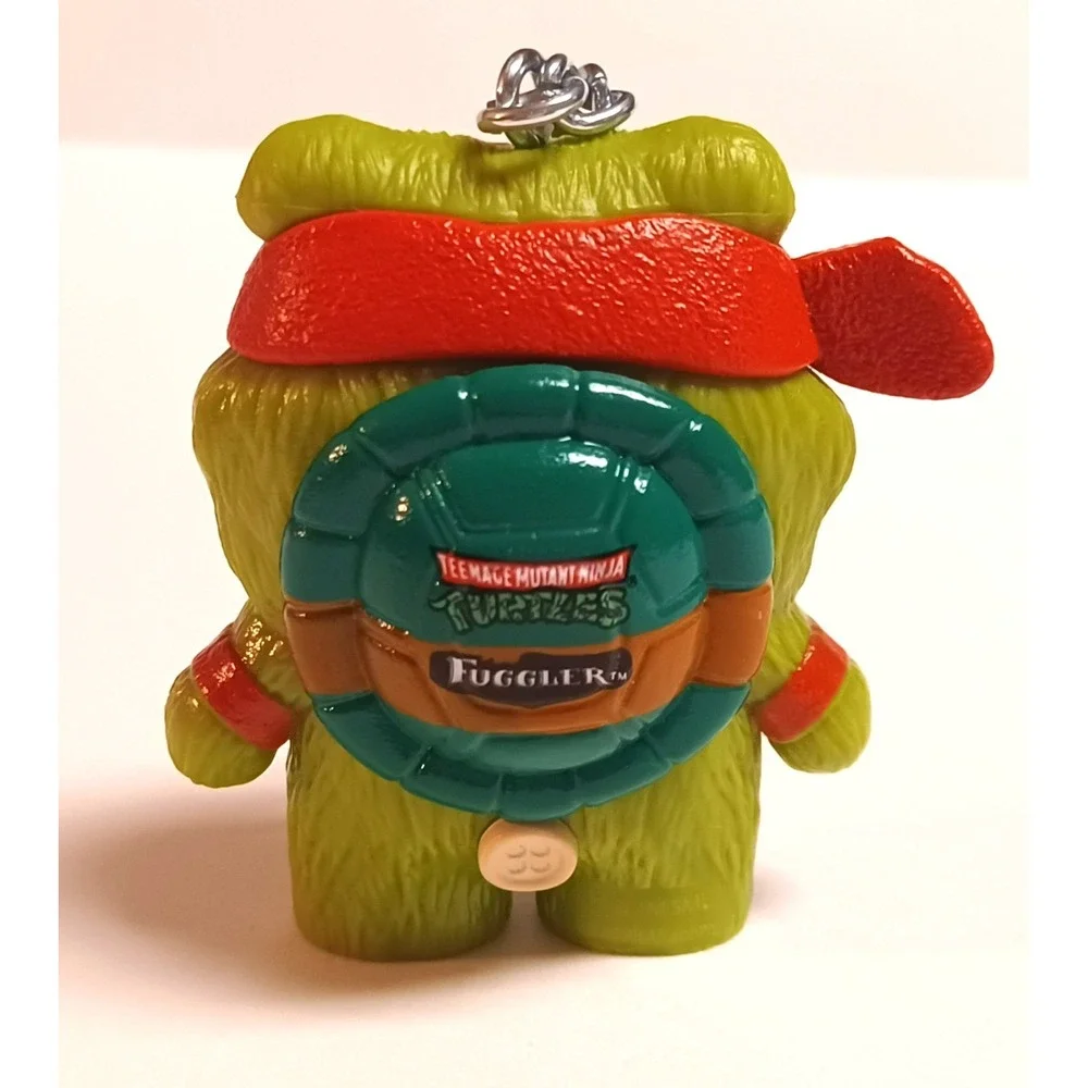 Fuggler Vinyl Keychain Series 2 TMNT Donatello Raphael Ninja Turtles Lot of 2